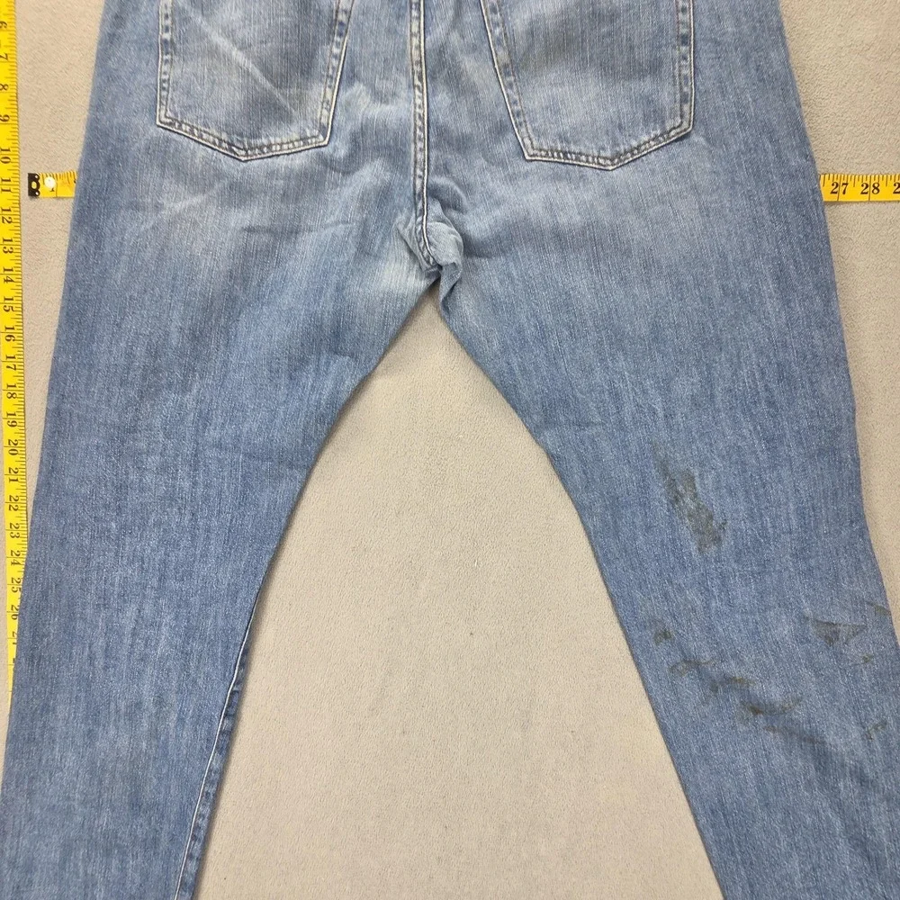 U.S. Polo Assn. Jeans Mens 33x31 Blue Selvedge Slim Whiskers